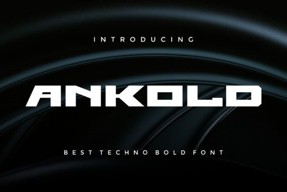 Ankold Display Font for Bold Brand Identity