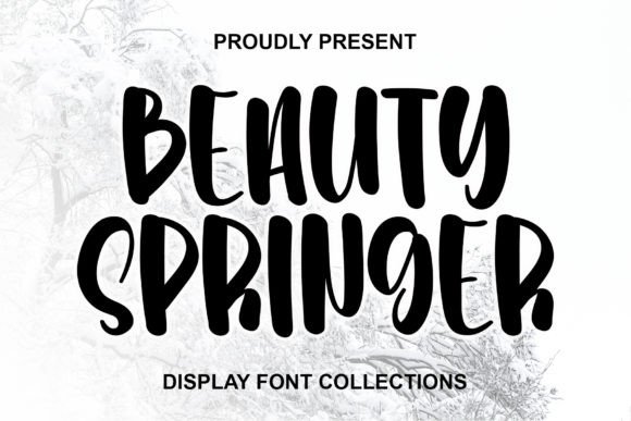 Beauty Springer Font: Adding Cheerful Charm to Your Brand Identity