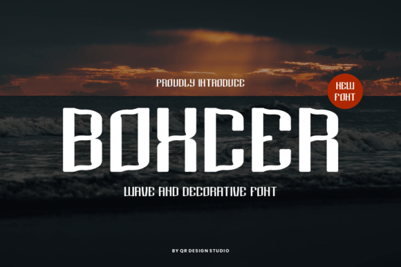 Boxcer: Bold Display Font for Web and Digital Branding