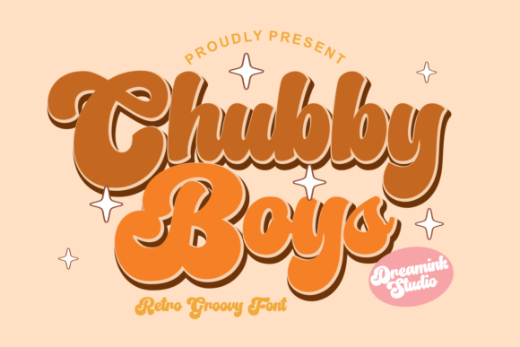 Chubby Boys: A Playful Display Font for Web Designers