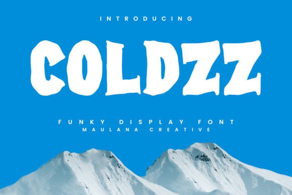 Coldzz Display Font: A Quirky Typeface for Campaign Headlines and Brand Visuals