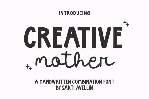 Creative Mother: A Display Font That Adds Charm to Campaign Graphics