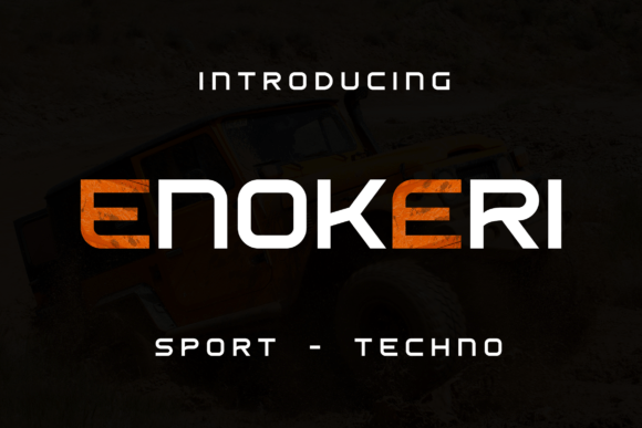 Enokeri: A Display Font for Dynamic Small Business Branding