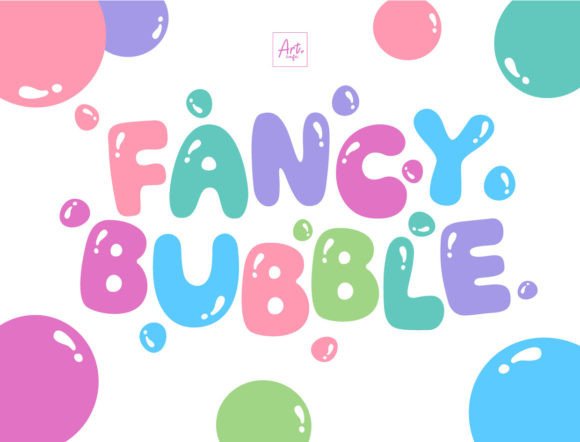 Fancy Bubble Font: A Playful Display Typeface for Handmade Products
