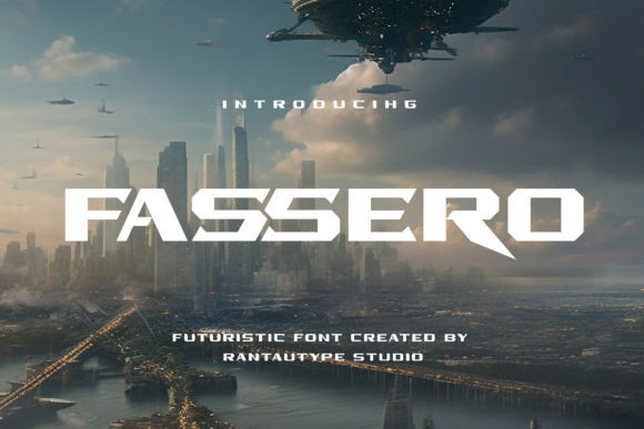 Fassero Display Font for Small Business Branding
