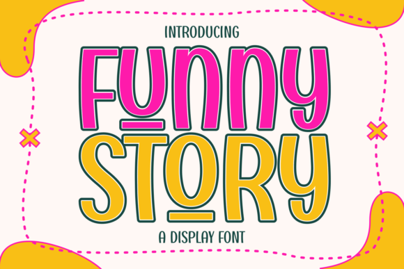 Funny Story: A Playful Display Typeface That Brings Charm to Editorial Design