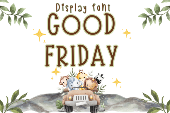 Good Friday Font: A Display Typeface for Branding and Creative Projects