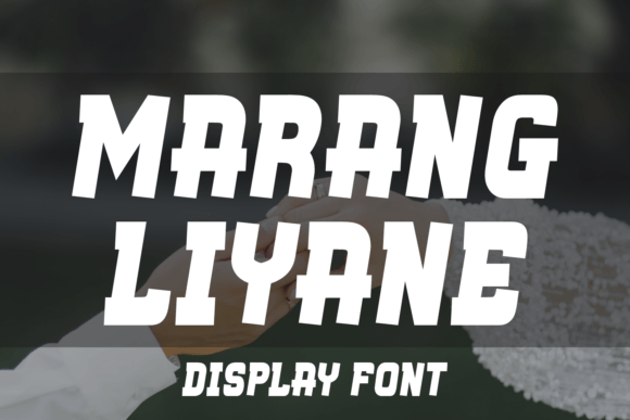 Marang Liyane Display Font for Bold Web Headlines