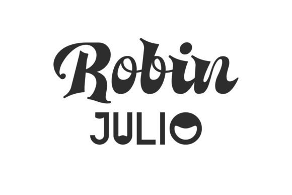 Robin Julio: A Vintage Display Font Duo for Brand Identity