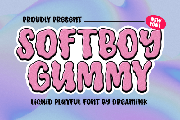 Softboy Gummy: A Playful Display Font for Digital Branding