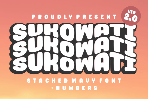 Sukowati 2.0: A Bold Display Font for Vintage-Modern Campaigns
