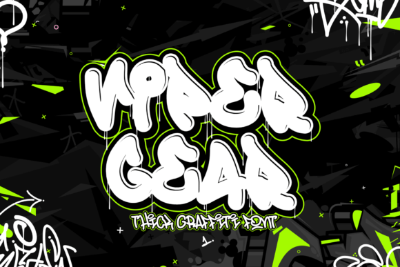 Viper Gear Font Review: Edgy Urban Display Type for Editorial Design