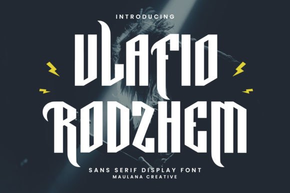 Vlafio Rodzhem: A Quirky Display Font for Editorial Design